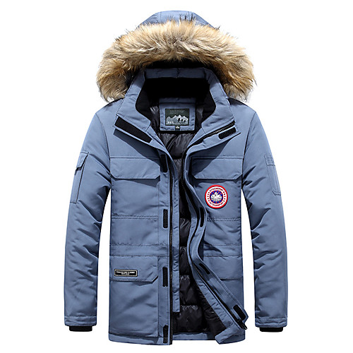 Men's Solid Colored Basic Fall & Winter Coat Regular Daily Long Sleeve Polyester Coat Tops White
Men's Solid Colored Basic Fall & Winter Coat Regular Daily Long Sleeve Polyester Coat Tops White