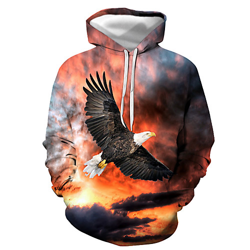 Men's Pullover Hoodie Sweatshirt Graphic Animal Hooded Daily Going out 3D Print Basic Casual Hoodies Sweatshirts Orange
Men's Pullover Hoodie Sweatshirt Graphic Animal Hooded Daily Going out 3D Print Basic Casual Hoodies Sweatshirts Orange