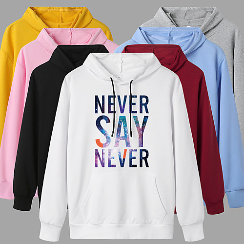 Women's Hoodie Artistic Style Hoodie Letter Printed Sport Athleisure Pullover Long Sleeve Warm Soft Oversized Comfortable Everyday Use Exercising General Use
Women's Hoodie Artistic Style Hoodie Letter Printed Sport Athleisure Pullover Long Sleeve Warm Soft Oversized Comfortable Everyday Use Exercising General Use
