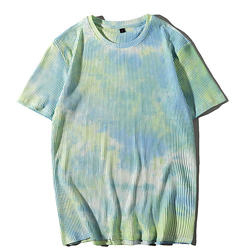 Men's T shirt Tie Dye Shirt Tee / T-shirt Tie Dye Crew Neck Tie Dye Cool Sport Athleisure T Shirt Short Sleeves Warm Soft Comfortable Everyday Use Exercising General Use
Men's T shirt Tie Dye Shirt Tee / T-shirt Tie Dye Crew Neck Tie Dye Cool Sport Athleisure T Shirt Short Sleeves Warm Soft Comfortable Everyday Use Exercising General Use