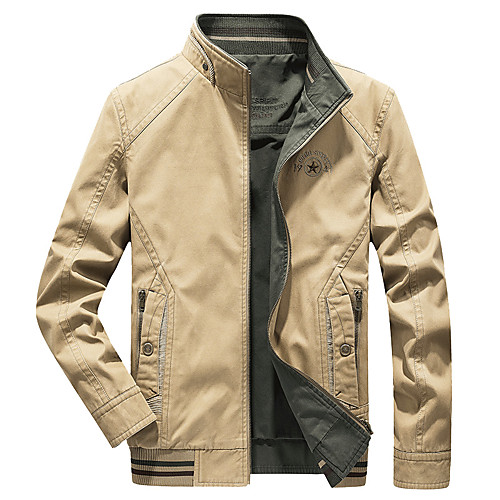 Men's Solid Colored Basic Fall & Winter Jacket Regular Daily Long Sleeve Cotton Coat Tops Black
Men's Solid Colored Basic Fall & Winter Jacket Regular Daily Long Sleeve Cotton Coat Tops Black