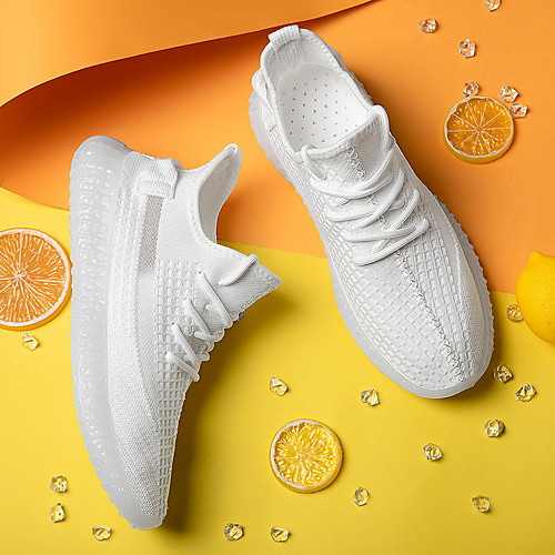Unisex Trainers Athletic Shoes Casual Athletic Walking Shoes Tissage Volant Breathable Non-slipping Wear Proof White Black Gray Fall
Unisex Trainers Athletic Shoes Casual Athletic Walking Shoes Tissage Volant Breathable Non-slipping Wear Proof White Black Gray Fall