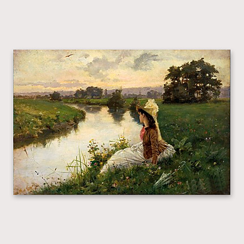 Oil Painting Hand Painted Horizontal Abstract Landscape Modern Stretched Canvas
Oil Painting Hand Painted Horizontal Abstract Landscape Modern Stretched Canvas