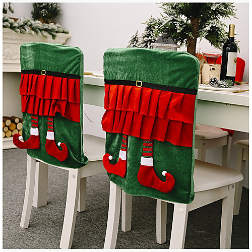 Christmas Chair Covers Set of 2, Santa Chair Back Suit Slipcovers for Home Kitchen Dining Room Holiday Party Décor
Christmas Chair Covers Set of 2, Santa Chair Back Suit Slipcovers for Home Kitchen Dining Room Holiday Party Décor