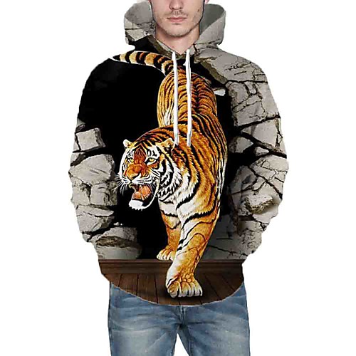 Men's Hoodie Graphic Animal Daily Going out 3D Print Casual Hoodies Sweatshirts Brown
Men's Hoodie Graphic Animal Daily Going out 3D Print Casual Hoodies Sweatshirts Brown