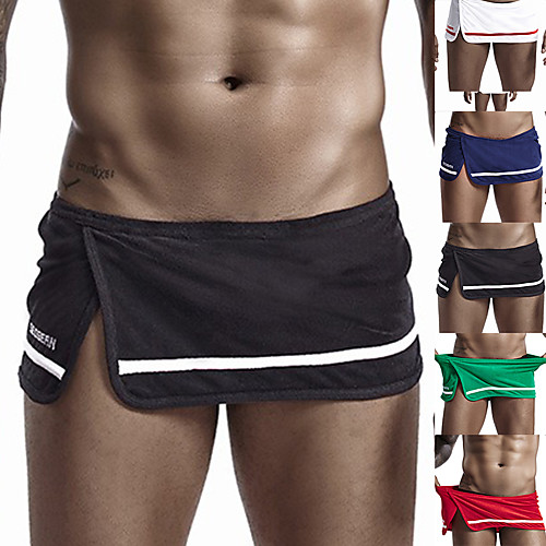 SEOBEAN Men's Sports Underwear Running Shorts Sports & Outdoor Skirt Underwear Briefs Stripe-Trim Running Jogging Training Quick Dry Breathable Soft Sport Stripes White Black Red Grey Green Dark Blue
SEOBEAN Men's Sports Underwear Running Shorts Sports & Outdoor Skirt Underwear Briefs Stripe-Trim Running Jogging Training Quick Dry Breathable Soft Sport Stripes White Black Red Grey Green Dark Blue