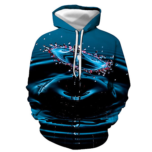 Men's Pullover Hoodie Sweatshirt Graphic Daily Going out 3D Print Basic Casual Hoodies Sweatshirts Blue
Men's Pullover Hoodie Sweatshirt Graphic Daily Going out 3D Print Basic Casual Hoodies Sweatshirts Blue
