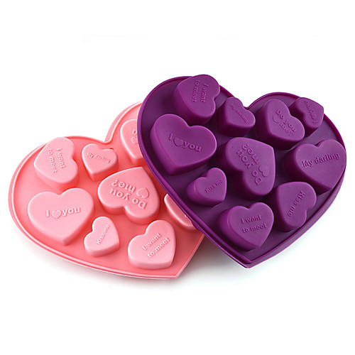 Love Heart Shape Silicone Molds For Diy Candy Chocolate Mould Fondant Cake Decorating Tools Kitchen Bakeware
Love Heart Shape Silicone Molds For Diy Candy Chocolate Mould Fondant Cake Decorating Tools Kitchen Bakeware