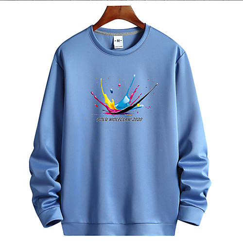 Men's Pullover Sweatshirt Graphic Round Neck Daily Going out Casual Streetwear Hoodies Sweatshirts White Black Blue
Men's Pullover Sweatshirt Graphic Round Neck Daily Going out Casual Streetwear Hoodies Sweatshirts White Black Blue