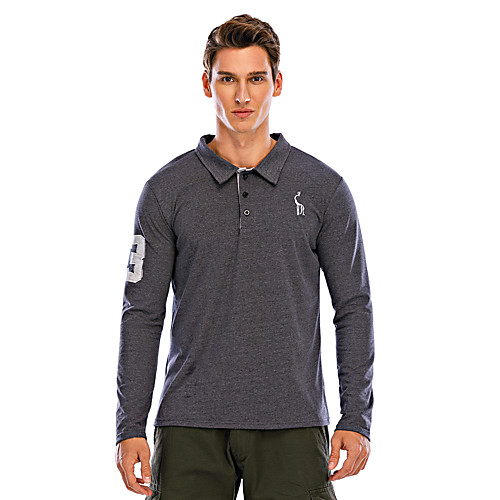 Men's Polo Solid Colored Plus Size Embroidered Long Sleeve Daily Tops Cotton Basic Streetwear White Black Dark Gray
Men's Polo Solid Colored Plus Size Embroidered Long Sleeve Daily Tops Cotton Basic Streetwear White Black Dark Gray