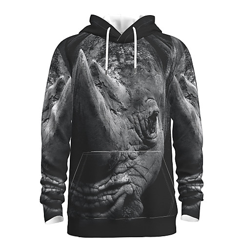Men's Pullover Hoodie Sweatshirt Animal Patterned Graphic Daily 3D Print Basic Hoodies Sweatshirts Black
Men's Pullover Hoodie Sweatshirt Animal Patterned Graphic Daily 3D Print Basic Hoodies Sweatshirts Black