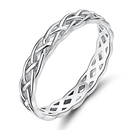925 sterling silver ring 4mm eternity celtic knot wedding band for women size 9
925 sterling silver ring 4mm eternity celtic knot wedding band for women size 9