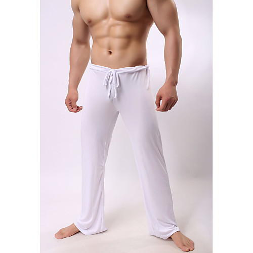 Men's Yoga Pants Drawstring Pants / Trousers Breathable Quick Dry Solid Color White Black Gray Ice Silk Fitness Pilates Running Sports Activewear High Elasticity Loose
Men's Yoga Pants Drawstring Pants / Trousers Breathable Quick Dry Solid Color White Black Gray Ice Silk Fitness Pilates Running Sports Activewear High Elasticity Loose