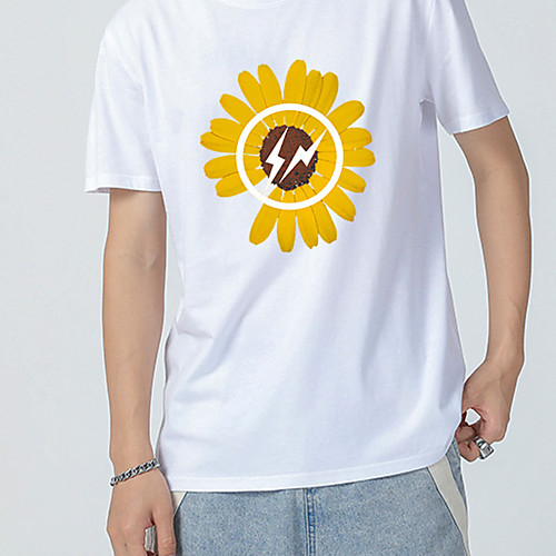 Men's T shirt Tee / T-shirt Black White Blue Pink Cartoon Oversized Crew Neck Cotton Flower Cool Sport Athleisure T Shirt Short Sleeves Breathable Soft Comfortable Plus Size Everyday Use Exercising
Men's T shirt Tee / T-shirt Black White Blue Pink Cartoon Oversized Crew Neck Cotton Flower Cool Sport Athleisure T Shirt Short Sleeves Breathable Soft Comfortable Plus Size Everyday Use Exercising