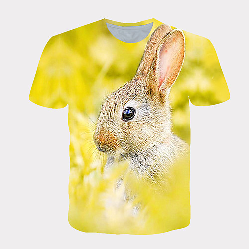 Men's T shirt 3D Print Graphic Print Short Sleeve Daily Tops Streetwear Exaggerated Yellow
Men's T shirt 3D Print Graphic Print Short Sleeve Daily Tops Streetwear Exaggerated Yellow