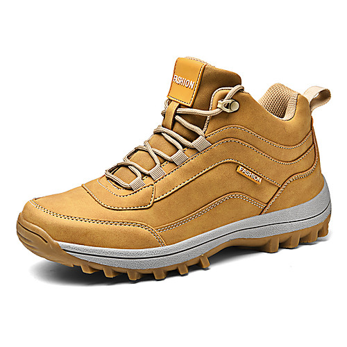 Men's Hiking Shoes Anti-Slip Wearable Comfortable Hiking Outdoor Exercise Spring, Fall, Winter, Summer Black Yellow
Men's Hiking Shoes Anti-Slip Wearable Comfortable Hiking Outdoor Exercise Spring, Fall, Winter, Summer Black Yellow