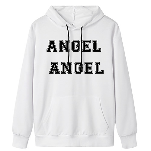 Women's Pullover Hoodie Sweatshirt Slogan Monograms Front Pocket Daily Weekend Basic Casual Hoodies Sweatshirts White Black Blue
Women's Pullover Hoodie Sweatshirt Slogan Monograms Front Pocket Daily Weekend Basic Casual Hoodies Sweatshirts White Black Blue