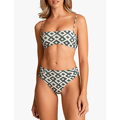 Women's Bikini Swimsuit Geometric Floral Print Bandeau Normal Strapless Swimwear Bathing Suits Black Yellow Orange / Padded Bras
Women's Bikini Swimsuit Geometric Floral Print Bandeau Normal Strapless Swimwear Bathing Suits Black Yellow Orange / Padded Bras