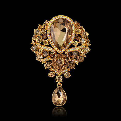 Women's Brooches Pear Fashion Gold Plated Brooch Jewelry White Black Blue For Christmas Gifts Wedding Party Dress Party & Evening New Year
Women's Brooches Pear Fashion Gold Plated Brooch Jewelry White Black Blue For Christmas Gifts Wedding Party Dress Party & Evening New Year