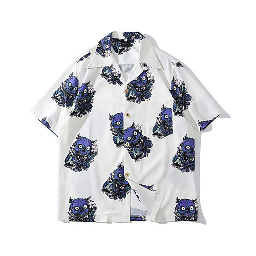 Men's Shirt Other Prints Graphic Skull Short Sleeve Halloween Tops Basic Vintage White Black
Men's Shirt Other Prints Graphic Skull Short Sleeve Halloween Tops Basic Vintage White Black