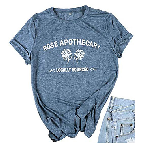 womens t shirts printed rose apothecary graphic tees summer funny vintage casual short sleeve tops cute flower letter pattern tshirt personalized female clothes loose fit crew neck shirt blue xl
womens t shirts printed rose apothecary graphic tees summer funny vintage casual short sleeve tops cute flower letter pattern tshirt personalized female clothes loose fit crew neck shirt blue xl