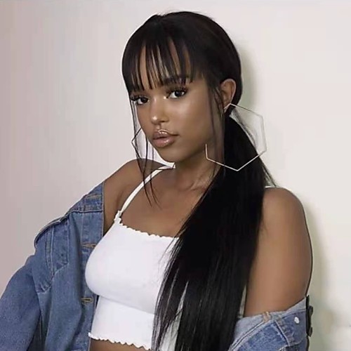 Hair weave Ponytails Women / Extention / Natural Human Hair Hair Piece Hair Extension Straight 18 inch Daily Wear / Club / Festival
Hair weave Ponytails Women / Extention / Natural Human Hair Hair Piece Hair Extension Straight 18 inch Daily Wear / Club / Festival