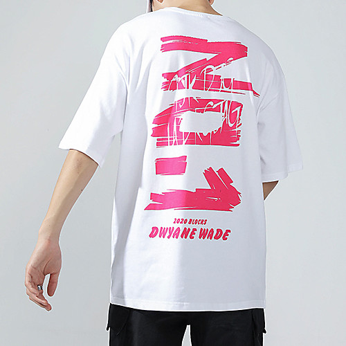Men's Tee / T-shirt Black White Oversized Streetwear Crew Neck Letter Printed Cool Sport Athleisure T Shirt Top Half Sleeve Breathable Soft Comfortable Everyday Use Exercising General Use
Men's Tee / T-shirt Black White Oversized Streetwear Crew Neck Letter Printed Cool Sport Athleisure T Shirt Top Half Sleeve Breathable Soft Comfortable Everyday Use Exercising General Use