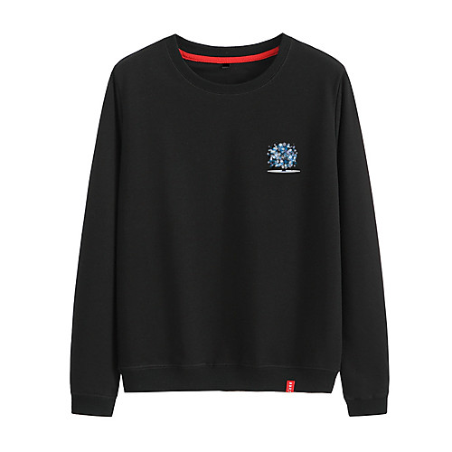Women's Sweatshirt Pullover Black White Pink Cartoon Crew Neck Cotton Solid Color Cute Sport Athleisure Sweatshirt Top Long Sleeve Breathable Warm Soft Comfortable Everyday Use Causal Exercising
Women's Sweatshirt Pullover Black White Pink Cartoon Crew Neck Cotton Solid Color Cute Sport Athleisure Sweatshirt Top Long Sleeve Breathable Warm Soft Comfortable Everyday Use Causal Exercising