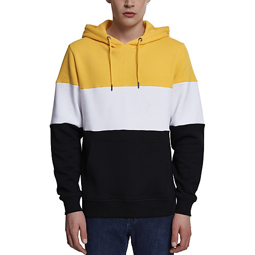 Men's Pullover Hoodie Sweatshirt Color Block Hooded Daily Going out non-printing Casual Hoodies Sweatshirts Long Sleeve Red Yellow
Men's Pullover Hoodie Sweatshirt Color Block Hooded Daily Going out non-printing Casual Hoodies Sweatshirts Long Sleeve Red Yellow
