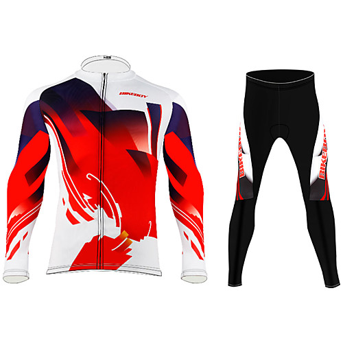 BIKEBOY Men's Women's Long Sleeve Cycling Jersey Cycling Pants Red Bike Quick Dry Sports Mountain Bike MTB Road Bike Cycling Clothing Apparel / Stretchy
BIKEBOY Men's Women's Long Sleeve Cycling Jersey Cycling Pants Red Bike Quick Dry Sports Mountain Bike MTB Road Bike Cycling Clothing Apparel / Stretchy