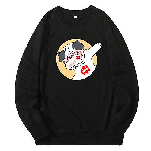 Men's Sweatshirt Pullover Cartoon Crew Neck Dog Sport Athleisure Sweatshirt Long Sleeve Warm Soft Oversized Comfortable Everyday Use Causal Exercising General Use / Winter
Men's Sweatshirt Pullover Cartoon Crew Neck Dog Sport Athleisure Sweatshirt Long Sleeve Warm Soft Oversized Comfortable Everyday Use Causal Exercising General Use / Winter