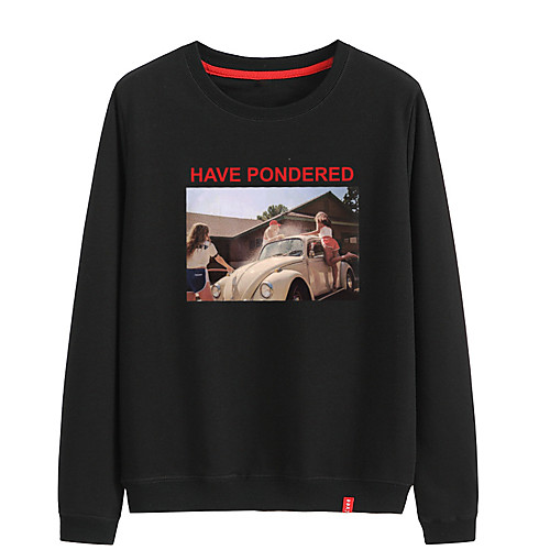 Women's Sweatshirt Pullover Black White Pink Photo Crew Neck Cute Car Letter Printed Sport Athleisure Sweatshirt Top Long Sleeve Warm Soft Comfortable Everyday Use Causal Exercising General Use
Women's Sweatshirt Pullover Black White Pink Photo Crew Neck Cute Car Letter Printed Sport Athleisure Sweatshirt Top Long Sleeve Warm Soft Comfortable Everyday Use Causal Exercising General Use