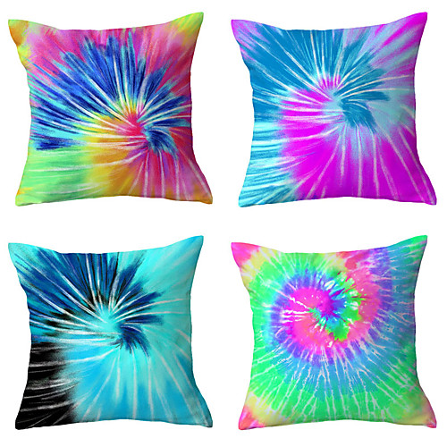 Set Of 4 Colorful Tie Dye Cushion Cover Watercolor Blooming Throw Pillow Cover Mandala Decorative Pillowcase 4545 cm Home Decor
Set Of 4 Colorful Tie Dye Cushion Cover Watercolor Blooming Throw Pillow Cover Mandala Decorative Pillowcase 4545 cm Home Decor