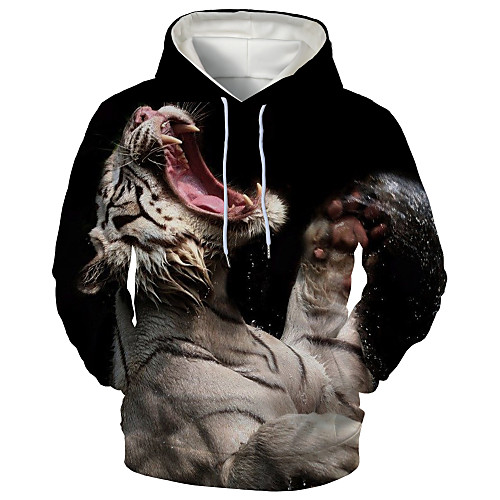 Men's Hoodie Graphic Animal Daily Going out 3D Print Basic Casual Hoodies Sweatshirts White
Men's Hoodie Graphic Animal Daily Going out 3D Print Basic Casual Hoodies Sweatshirts White