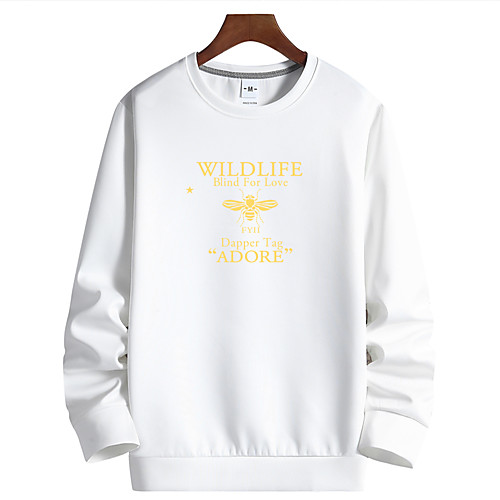Men's Pullover Sweatshirt Graphic Daily Going out Casual Streetwear Hoodies Sweatshirts White Black Blue
Men's Pullover Sweatshirt Graphic Daily Going out Casual Streetwear Hoodies Sweatshirts White Black Blue