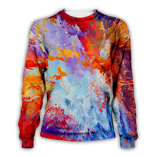 Men's Pullover Sweatshirt Graphic Round Neck Daily Weekend Casual Hoodies Sweatshirts Rainbow
Men's Pullover Sweatshirt Graphic Round Neck Daily Weekend Casual Hoodies Sweatshirts Rainbow
