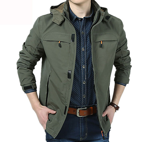 Men's Hiking Jacket Winter Outdoor Thermal Warm Windproof Breathable Soft Jacket Winter Jacket Top Camping / Hiking Outdoor Army Green Blue Khaki
Men's Hiking Jacket Winter Outdoor Thermal Warm Windproof Breathable Soft Jacket Winter Jacket Top Camping / Hiking Outdoor Army Green Blue Khaki