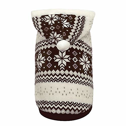 cute fleece dog jacket pajamas sweater - dog warm coat yorkie soft flannel pajamas padded vest - warm pet puppy jumpsuit dog accessories hoodie,brown 8
cute fleece dog jacket pajamas sweater - dog warm coat yorkie soft flannel pajamas padded vest - warm pet puppy jumpsuit dog accessories hoodie,brown 8