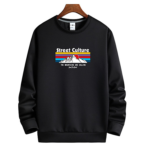 Men's Pullover Sweatshirt Graphic Daily Going out Casual Streetwear Hoodies Sweatshirts White Black Blue
Men's Pullover Sweatshirt Graphic Daily Going out Casual Streetwear Hoodies Sweatshirts White Black Blue