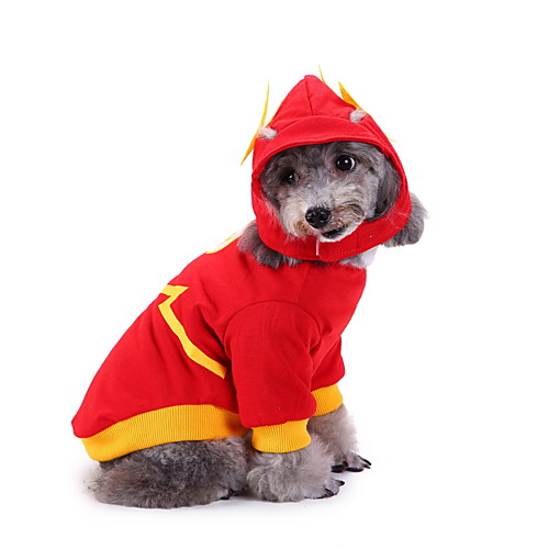 Dog Halloween Costumes Costume Shirt / T-Shirt Flash Leisure Cute Christmas Party Dog Clothes Puppy Clothes Dog Outfits Breathable Red Costume for Girl and Boy Dog Polyester S M L XL
Dog Halloween Costumes Costume Shirt / T-Shirt Flash Leisure Cute Christmas Party Dog Clothes Puppy Clothes Dog Outfits Breathable Red Costume for Girl and Boy Dog Polyester S M L XL