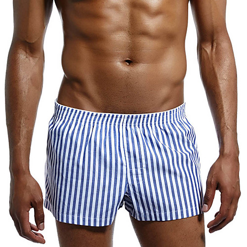 Superbody Men's Sports Underwear Shorts Boxer Briefs Bottoms Cotton Fitness Gym Workout Performance Running Training Breathable Soft Sweat-wicking Sport Stripes Blue Gray / Stretchy
Superbody Men's Sports Underwear Shorts Boxer Briefs Bottoms Cotton Fitness Gym Workout Performance Running Training Breathable Soft Sweat-wicking Sport Stripes Blue Gray / Stretchy