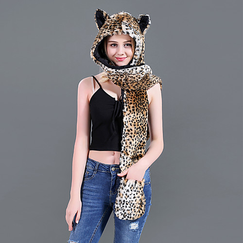 Adults' Hat Kigurumi Pajamas Leopard Onesie Pajamas Flannelette Brown Cosplay For Men and Women Animal Sleepwear Cartoon Festival / Holiday Costumes
Adults' Hat Kigurumi Pajamas Leopard Onesie Pajamas Flannelette Brown Cosplay For Men and Women Animal Sleepwear Cartoon Festival / Holiday Costumes
