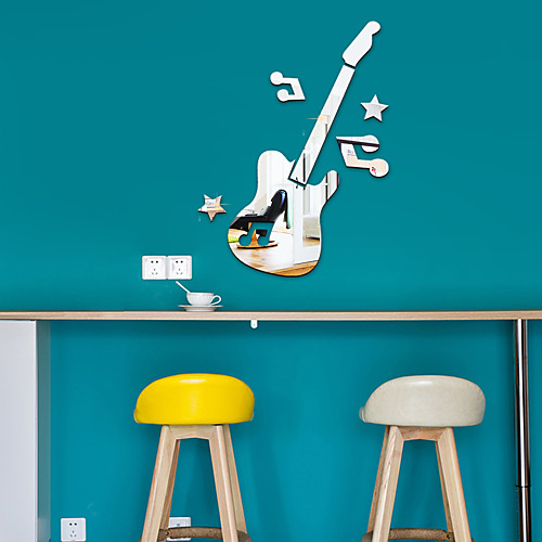 1 Piece Set Acrylic Art 3D Mirror Guitar Wall Sticker DIY Home Wall Decal Decoration Sofa TV Wall Removable Wall Sticker 2534cm
1 Piece Set Acrylic Art 3D Mirror Guitar Wall Sticker DIY Home Wall Decal Decoration Sofa TV Wall Removable Wall Sticker 2534cm