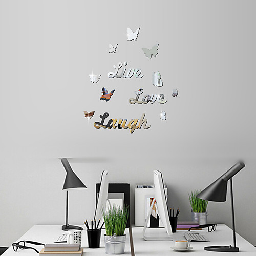 Butterfly 3D Mirror Wall Stickers Home Decor Art Decal Wall Stickers for Kids Room Living Room Decorating Mural Decoration 6262cm
Butterfly 3D Mirror Wall Stickers Home Decor Art Decal Wall Stickers for Kids Room Living Room Decorating Mural Decoration 6262cm