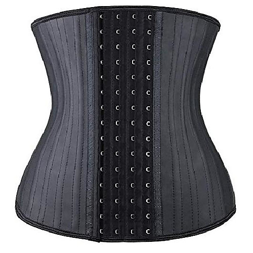 women's waist training corsets latex underbust cincher sports girdle hourglass body shaper, sz11787-black-m
women's waist training corsets latex underbust cincher sports girdle hourglass body shaper, sz11787-black-m