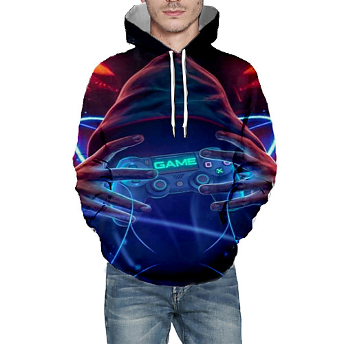Men's Pullover Hoodie Sweatshirt Graphic 3D Hooded Daily 3D Print Basic Hoodies Sweatshirts Long Sleeve Blue
Men's Pullover Hoodie Sweatshirt Graphic 3D Hooded Daily 3D Print Basic Hoodies Sweatshirts Long Sleeve Blue