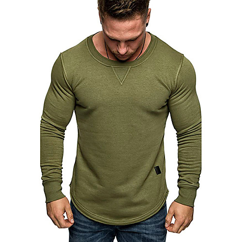 Men's Pullover Sweatshirt Solid Color Round Neck non-printing Basic Hoodies Sweatshirts Long Sleeve Black Green Gray
Men's Pullover Sweatshirt Solid Color Round Neck non-printing Basic Hoodies Sweatshirts Long Sleeve Black Green Gray