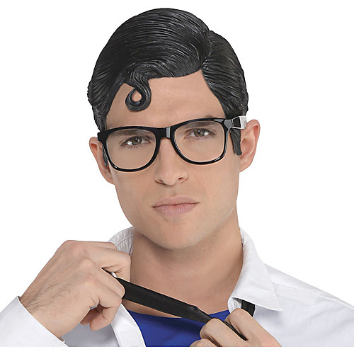Cosplay Wig Superman Curly Asymmetrical Wig Short Black Synthetic Hair Men's Cosplay Classic Black
Cosplay Wig Superman Curly Asymmetrical Wig Short Black Synthetic Hair Men's Cosplay Classic Black