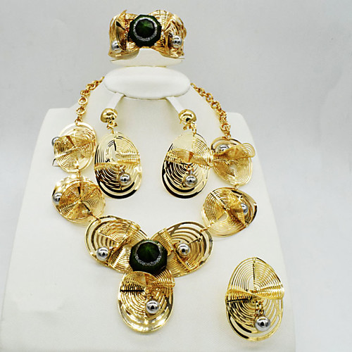 Women's Clear Synthetic Diamond Bridal Jewelry Sets Simple Basic Elegant Earrings Jewelry Light Yellow / Dark Yellow / Yellow For Wedding Engagement 1 set
Women's Clear Synthetic Diamond Bridal Jewelry Sets Simple Basic Elegant Earrings Jewelry Light Yellow / Dark Yellow / Yellow For Wedding Engagement 1 set