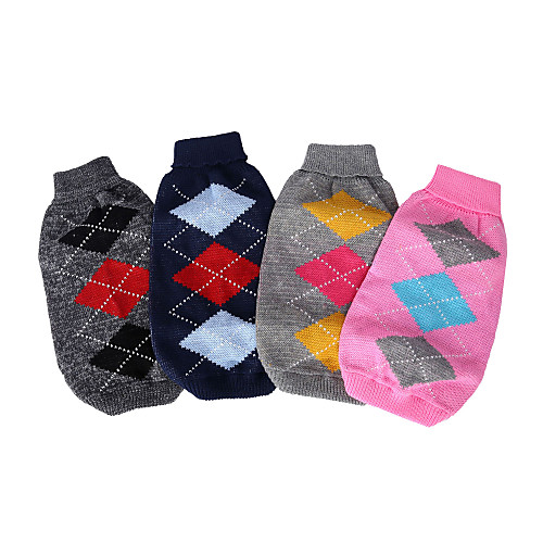 Dog Cat Sweater Plaid / Check Minimalist Casual / Daily Winter Dog Clothes Puppy Clothes Dog Outfits Grid Pink Dark Blue Costume for Girl and Boy Dog Polyester XS S M L
Dog Cat Sweater Plaid / Check Minimalist Casual / Daily Winter Dog Clothes Puppy Clothes Dog Outfits Grid Pink Dark Blue Costume for Girl and Boy Dog Polyester XS S M L